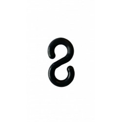 Złączka do łańcucha "S" (czarna)