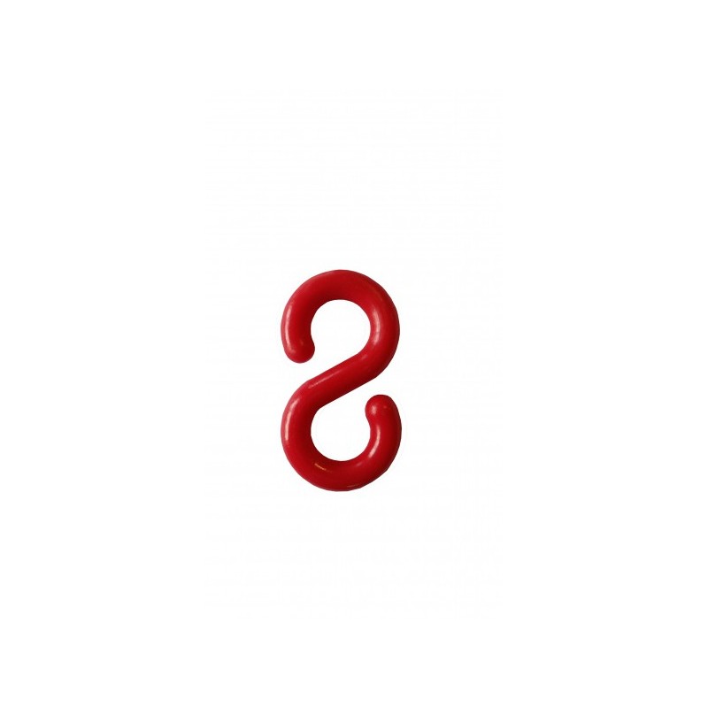 Złączka do łańcucha "S" (czerwona)