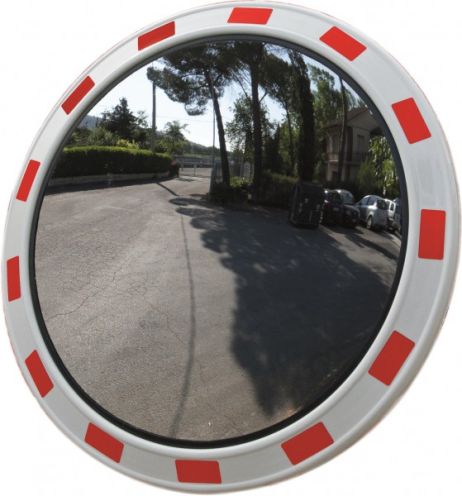 Dopravní zrcadlo akrylové U-18a,  Ø 80 cm