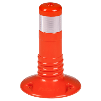 Flexibilní výstražný zahrazovací sloupek 300mm oranžový