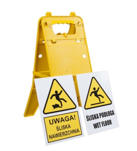 Závěsná informační tabulka - rám A4 ke sloupku