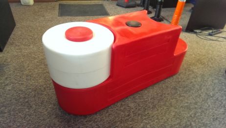 Spojovací díl pro kartingovou bariéru 50 cm – bílý