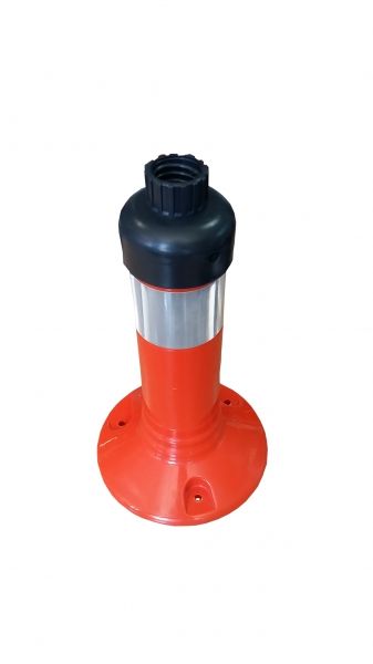 Elastický kryt na výstražný zahrazovací sloupek