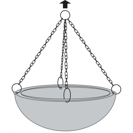 Průmyslové zrcadlo, polokoule, akrylové, ø 60 cm