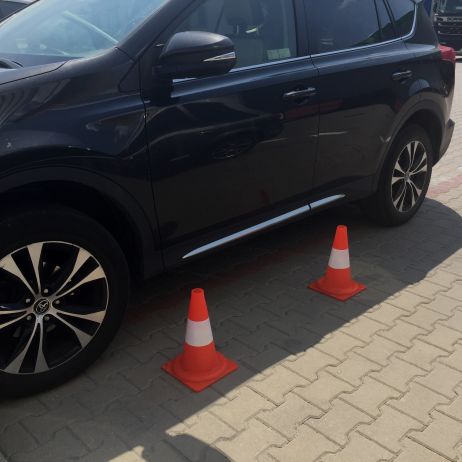 Dopravní kužel reflexní 30 cm PVC/REC
