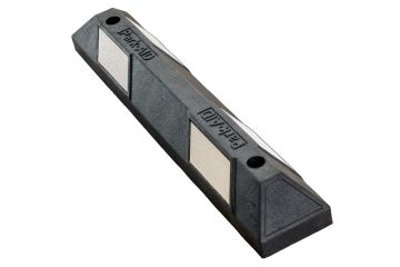 Gumová parkovací separátor 900x150x100 bílá páska PARkAtVB