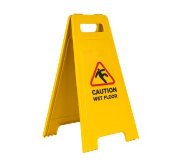 Výstražná značka „Pozor: Kluzká podlaha“