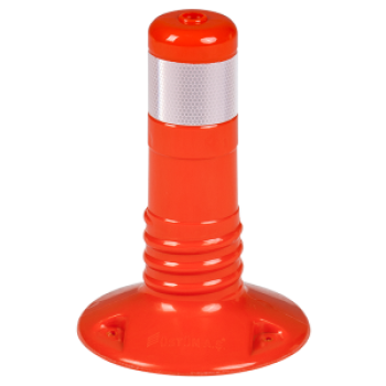 Flexibilní výstražný zahrazovací sloupek 300mm oranžový
