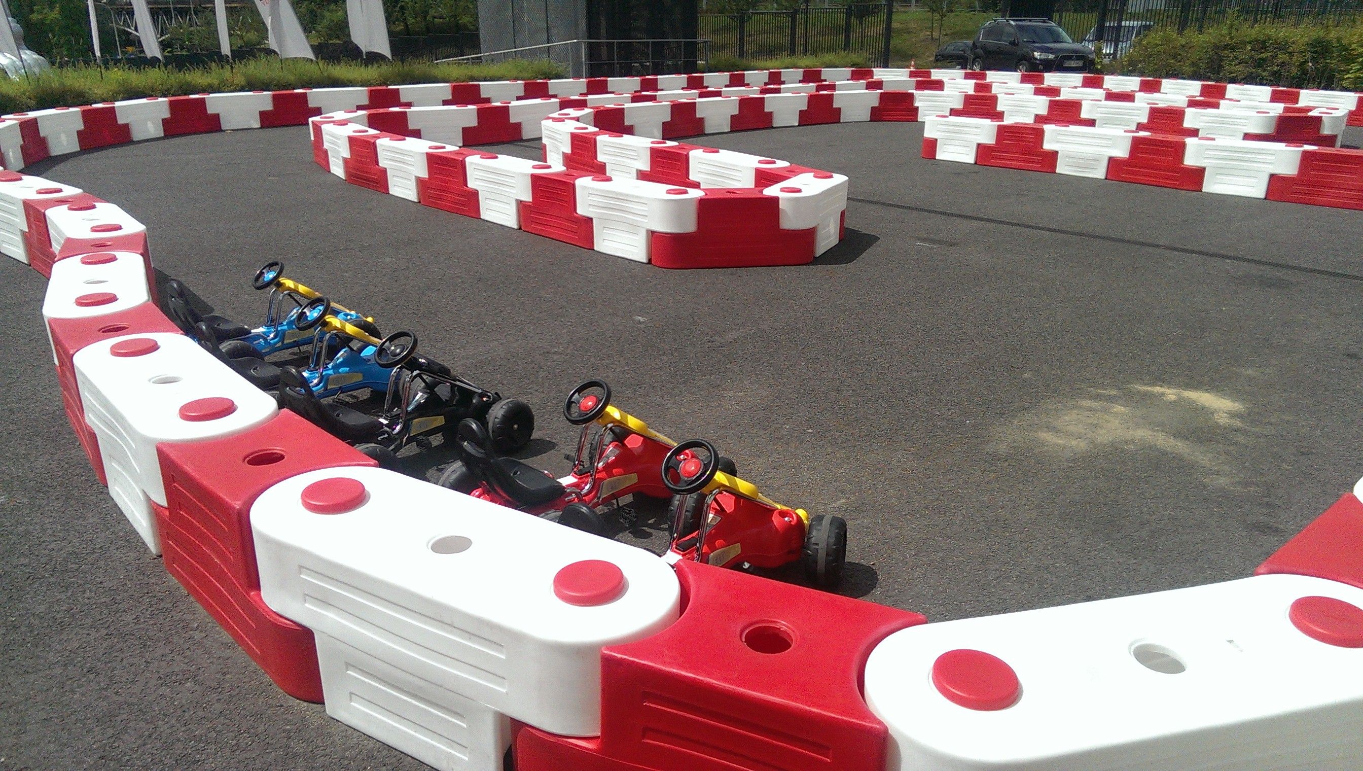 Silniční bariéra 9 kg (bílá)