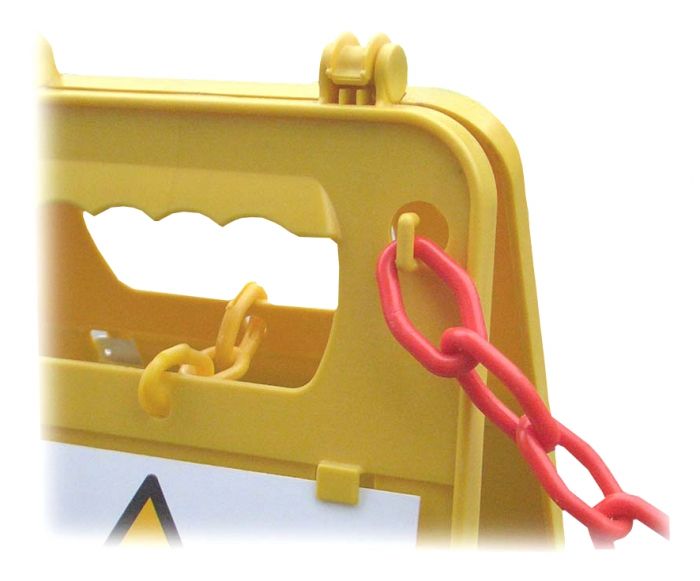 Výstražný stojan (tabule) "Kluzká podlaha - Wet floor"