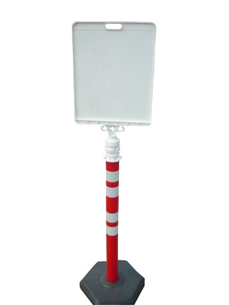 Závěsná informační tabulka - rám A4 ke sloupku