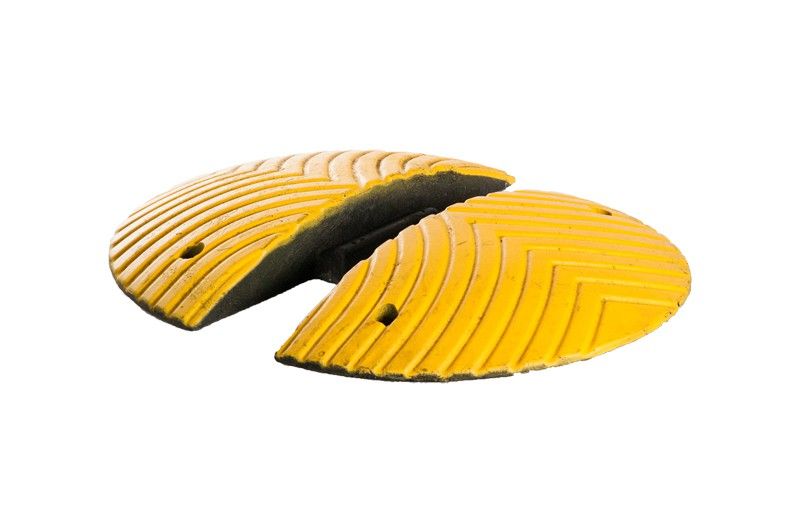 Zakończenie progu podrzutowego Slowly 7 250x500x70x czarny