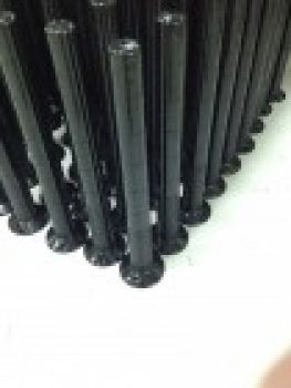 Flexibilní výstražný zahrazovací sloupek 750mm černý