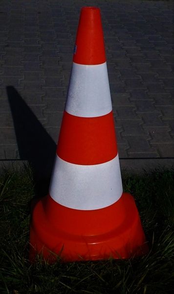 Traffic cone 75 cm PVC