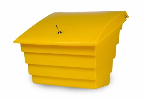 Sand and salt container 70 L (100 kg) yellow