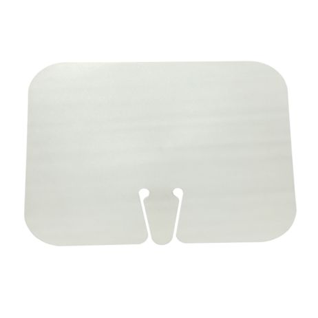 white clip board to the cone