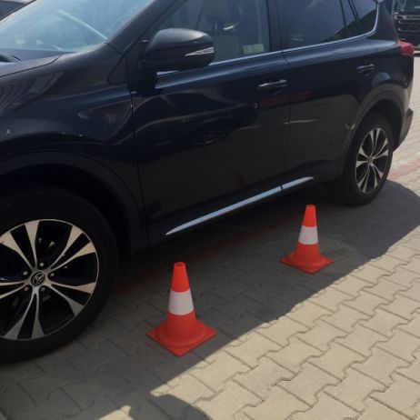 Traffic cone 34 cm PVC