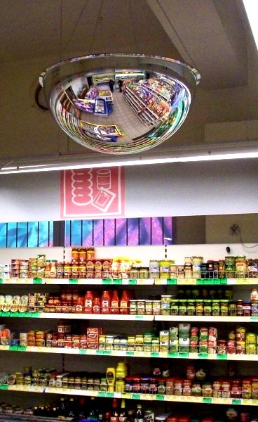 Industrial mirror 360 ° spherical 60 cm