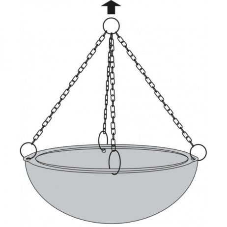 Industrial mirror 360 ° spherical 60 cm