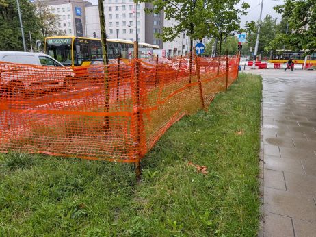 Orange HDPE Construction Mesh 150 cm x 50 m