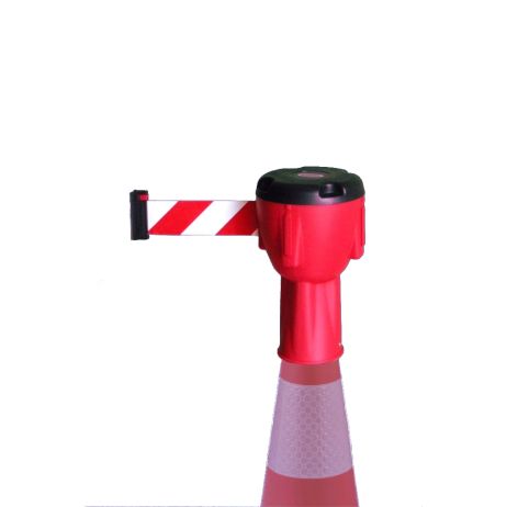 Traffic Cone Topper - 10m -red/white