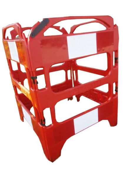 Safegate safety barrier 4 x 75 cm 3 bm