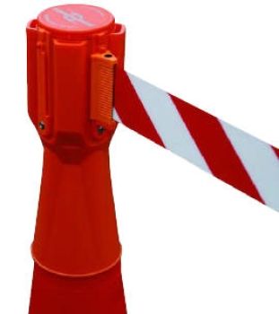 Traffic Cone Topper - 5m -red/white