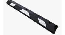 Rubber parking stopper 1200x145x100 PARKatVB White tape