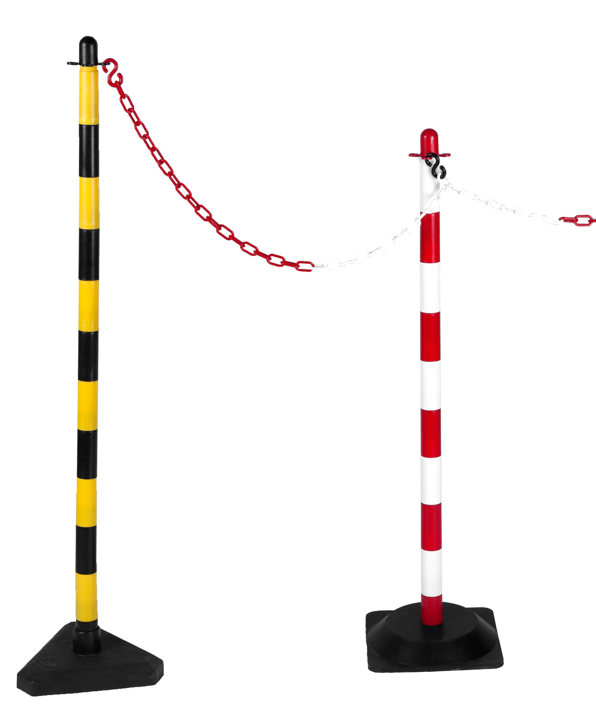 8 mm plastový řetěz, modrý