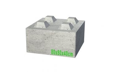 BetonBlok 80x40x80
