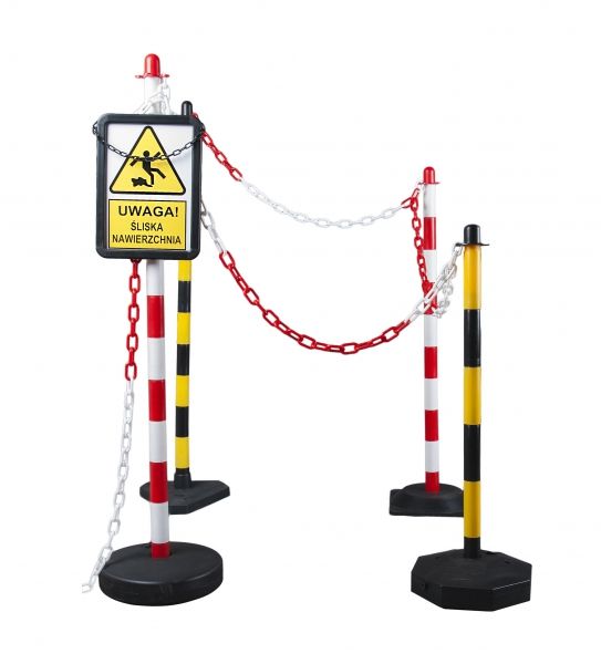 6 mm plastový řetěz hnědy