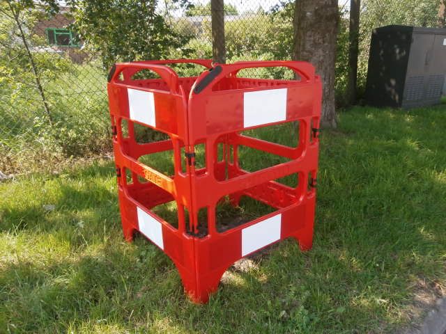 Safegate safety barrier 4 x 75 cm 3 bm