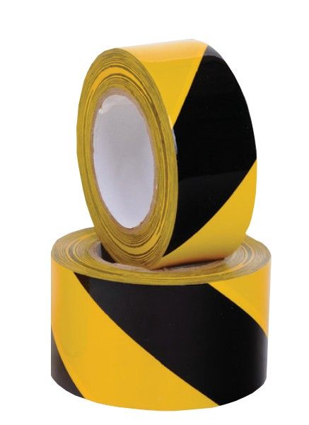 Výstražná, bezpečnostní páska ž-č role 500bm x 80mm