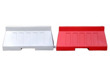 bariera drogowa U-14 / U-25 wys. 50 cm wys czerwona