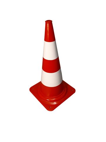 Pachołek drogowy 75 cm PVC 4 kg (z opcją odblasku)
