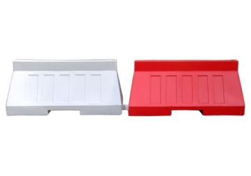 bariera drogowa U-14 / U-25 wys. 50 cm wys czerwona