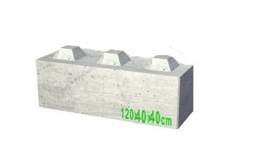 BetonBlok 120x40x40