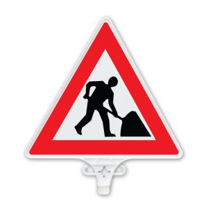 Tabliczka do słupka i pachołka – trójkątna