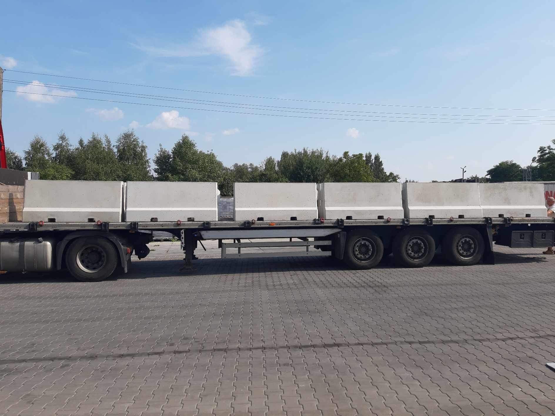 Bariera betonowa 900 mm New Jersey