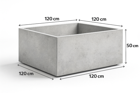 BetónBox 120x120x50