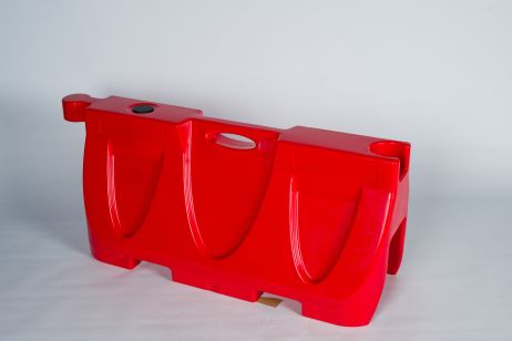 Cestná mobilná bariéra U-14 / U-25 výška 50 cm, červená NL