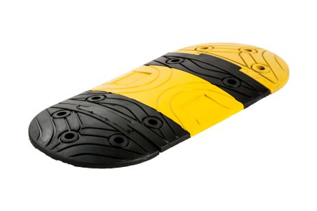 Stredový diel spomaľovacieho prahu 420x500x50 mm – gumový modul Salamander