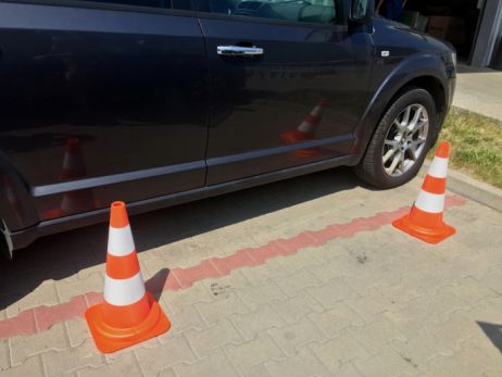 Dopravní kužel 50 cm PVC