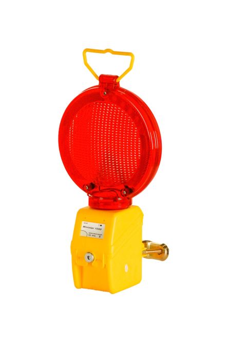 Súmraková lampa MiniStar 1000, červená