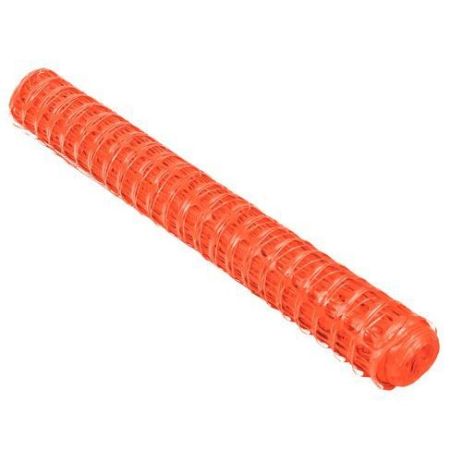 Oranžová stavební síť HDPE 100 cm x 50 m