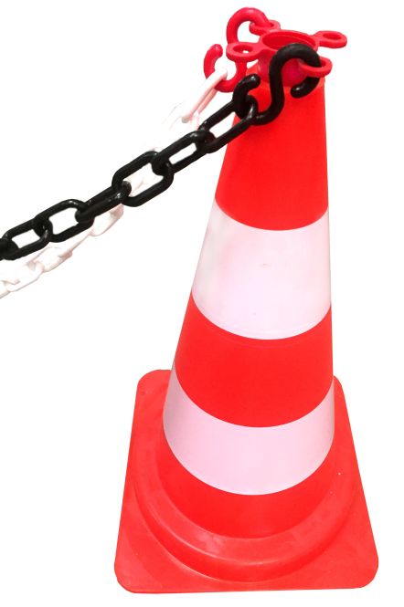 Dopravní kužel 50 cm PVC/REC