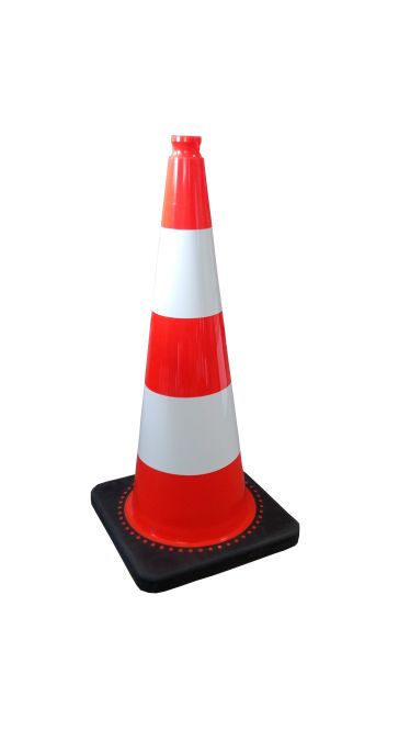 Dopravní kužel 75 cm PVC/REC