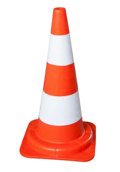 Dopravní kužel reflexní 54 cm PVC