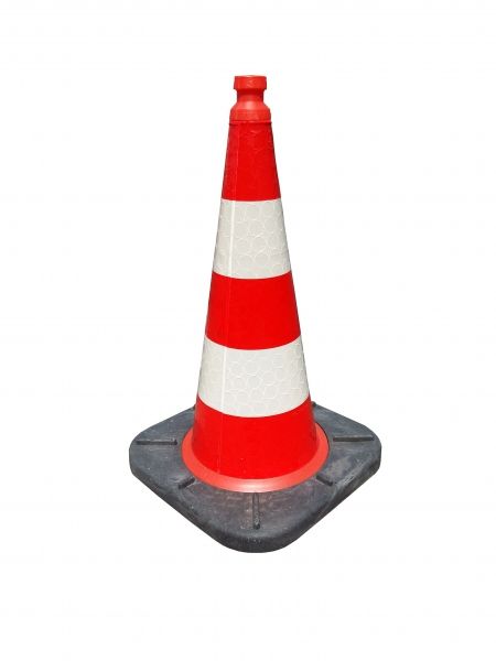 Dopravní kužel reflexní 75 cm PE HD/REC
