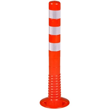 Flexibilný výstražný zahradzovací stĺpik 750mm oranžový